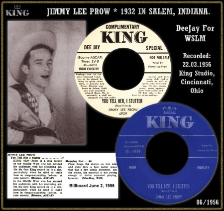 JIMMY LEE PROW