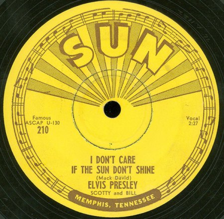 I Don‘t Care If The Sun Don‘t Shine