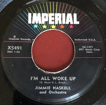 JIMMIE HASKEL ALS JIMMIE & THE NIGHT HOPPERS