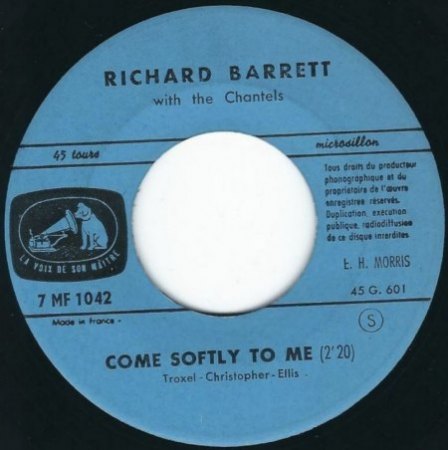 RICHARD BARRETT, RICHIE BARRETT