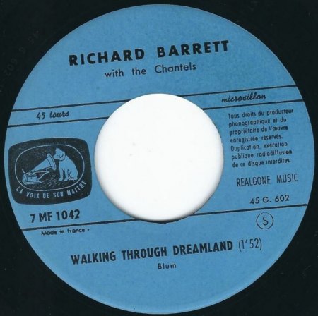 RICHARD BARRETT, RICHIE BARRETT