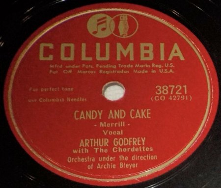 Chordettes 78'er Columbia