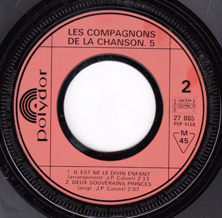 Les COMPAGNONS DE LA CHANSON