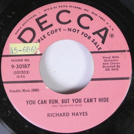 RICHARD HAYES