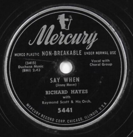RICHARD HAYES