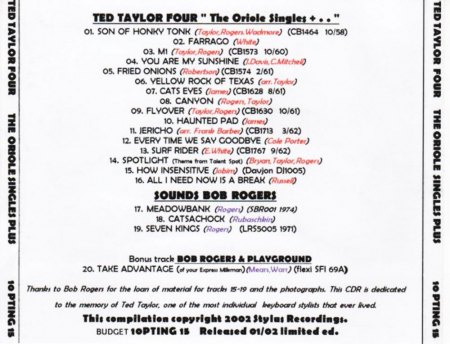 TED TAYLOR FOUR