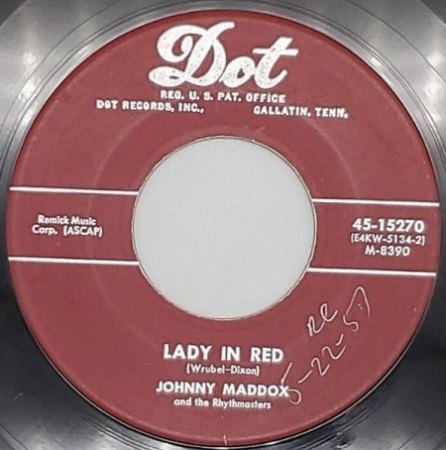JOHNNY MADDOX