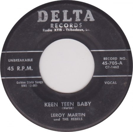 DELTA Records - bis 1963 mehrmals in den USA (45 RPM-Singles)