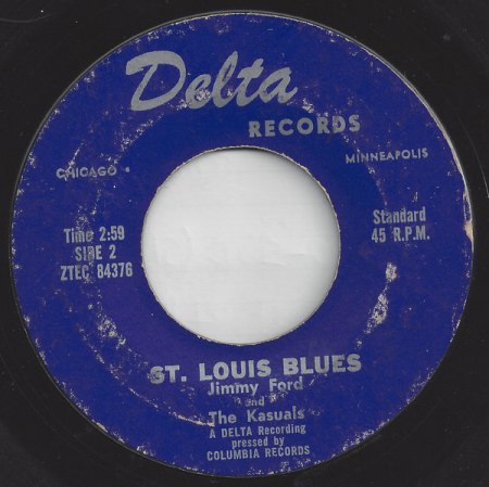 DELTA Records - bis 1963 mehrmals in den USA (45 RPM-Singles)