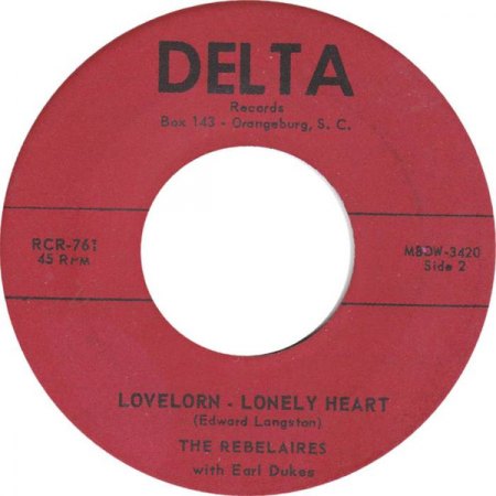 DELTA Records - bis 1963 mehrmals in den USA (45 RPM-Singles)