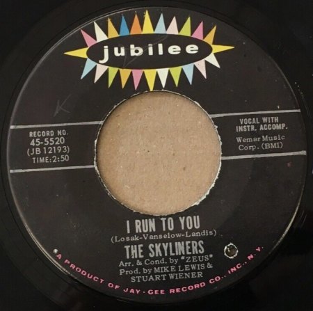 SKYLINERS - weißer Doo-Wop