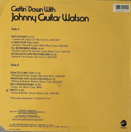 JOHNNY GUITAR WATSON