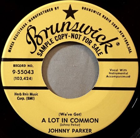 JOHNNY PARKER