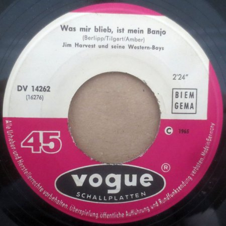 Jim "Lord" Harvest-Frage