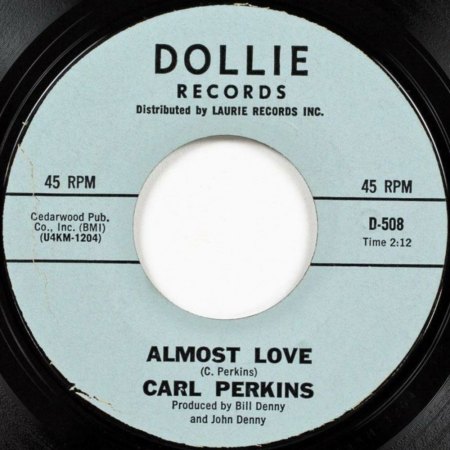 Carl Perkins - seine Singles
