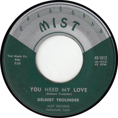 DELBERT TROLINDER alias DEL T.