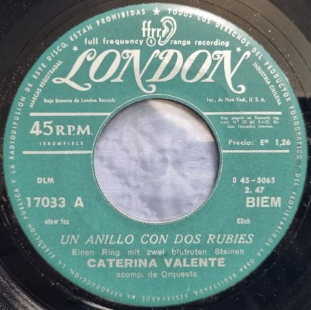 CATERINA VALENTE - International
