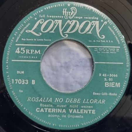 CATERINA VALENTE - International
