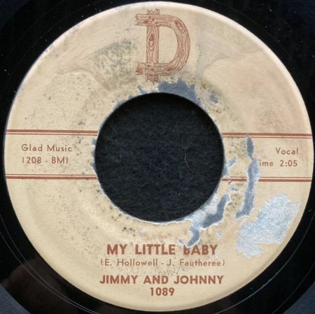 JIMMY LEE - die Hälfte von Jimmy & Johnny
