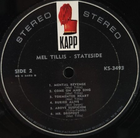 MEL TILLIS - Country und Rockabilly