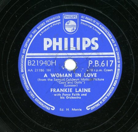 FRANKIE LAINE - ein paar Schellacks...