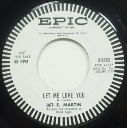 BET E. MARTIN