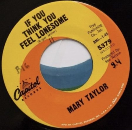 MARY TAYLOR