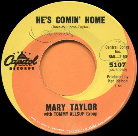 MARY TAYLOR