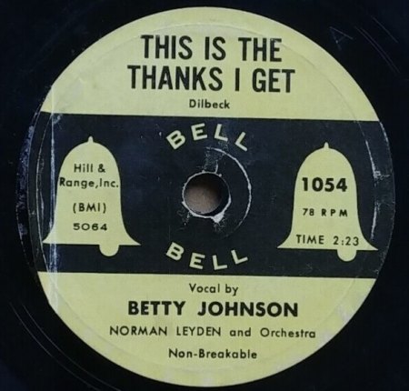 BETTY JOHNSON