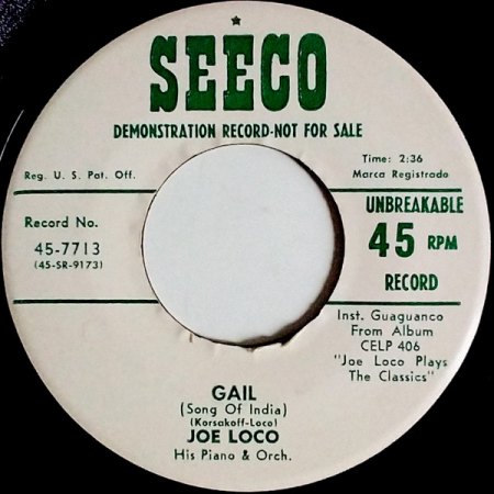 JOE LOCO QUINTET
