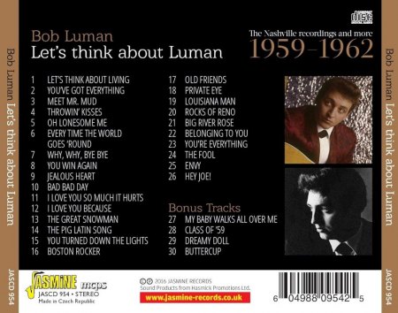 BOB LUMAN - LP's