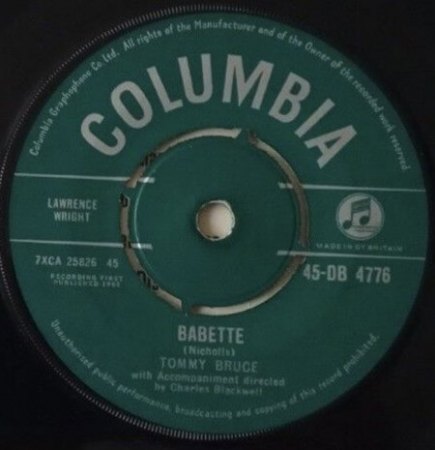 TOMMY BRUCE - britischer Rocknroll vom Feinsten