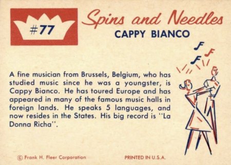 CAPPY BIANCO
