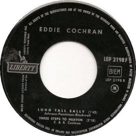 EDDIE COCHRAN im restlichen Europa