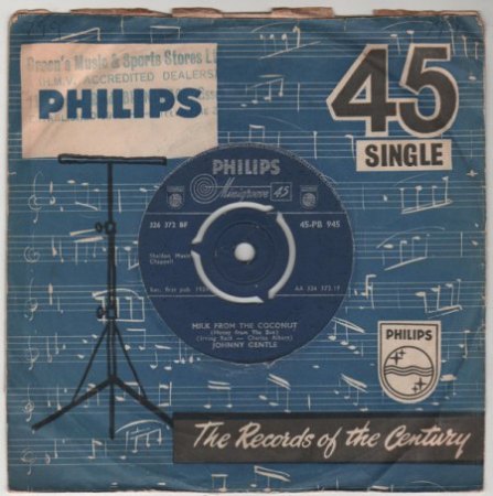 JOHNNY GENTLE - Sänger der Beatles