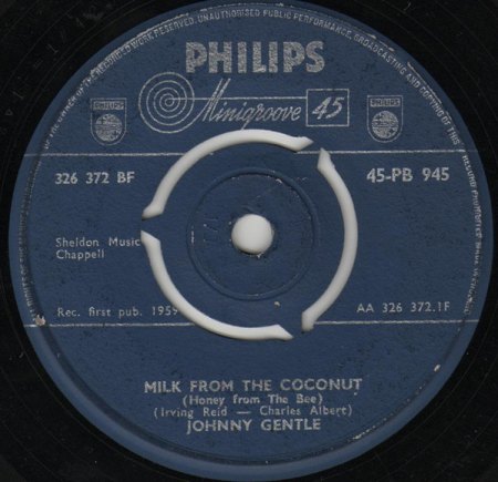 JOHNNY GENTLE - Sänger der Beatles