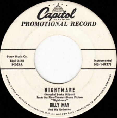BILLY MAY