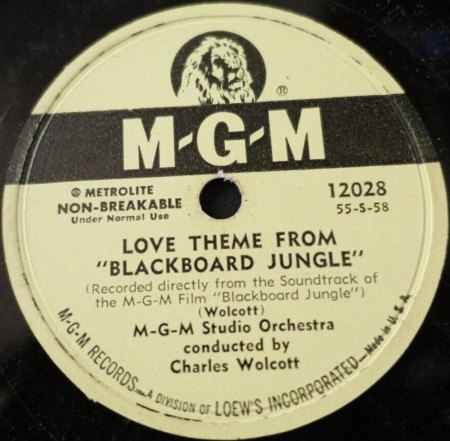 BLACKBOARD JUNGLE (Die Saat der Gewalt)
