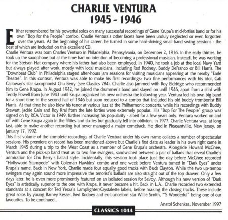 CHARLIE VENTURA