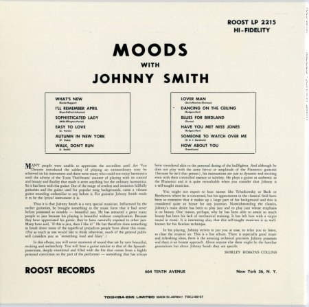 JOHNNY SMITH - Gitarre