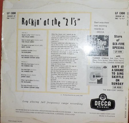 Blue Jeans Skiffle Group - Skiffle Music