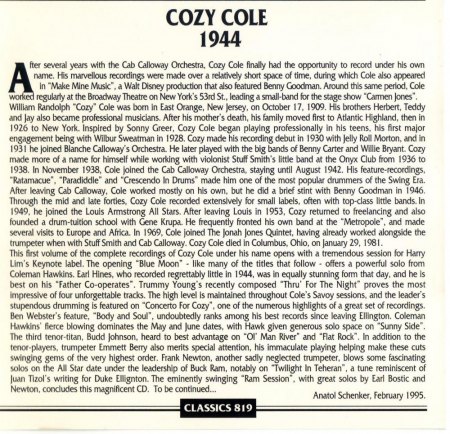 COZY COLE