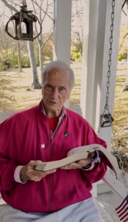 PAT BOONE gestern zu Thankgiving auf FB