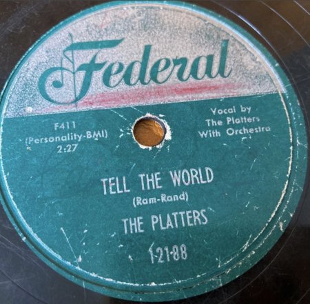 PLATTERS AUF FEDERAL