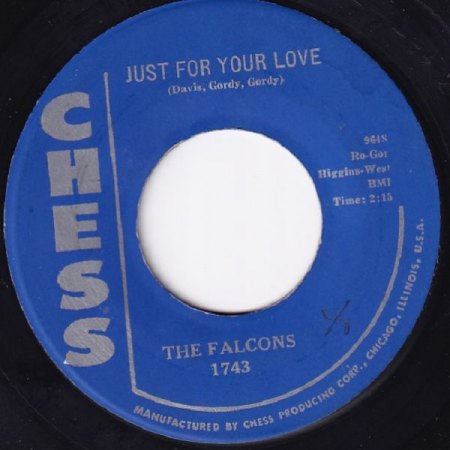 THE FALCONS - wo Wilson Pickett anfing