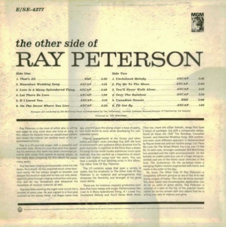 RAY PETERSON
