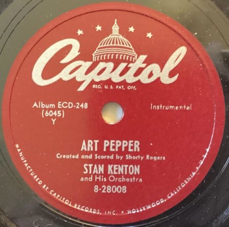 ART PEPPER
