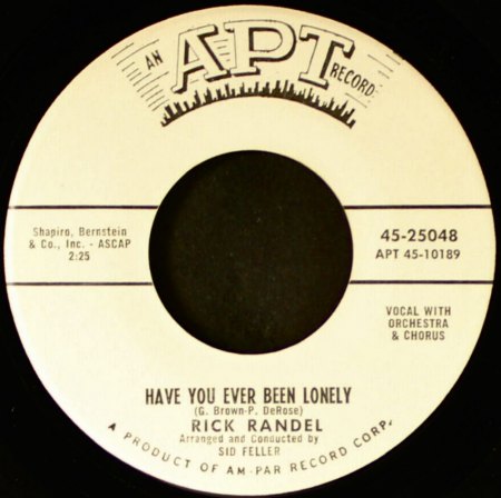 RICK RANDLE & THE ROCKERS/RICK RANDELL