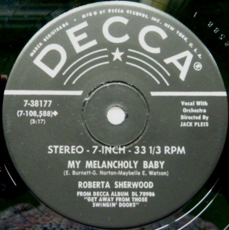 ROBERTA SHERWOOD