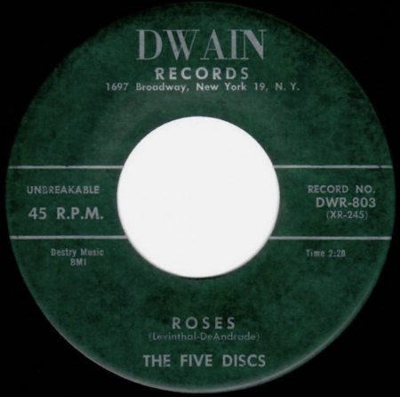 FIVE DISCS